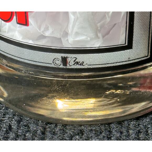 Vintage “Bottoms Up” Pin-Up Bar Glasses – Risqué 1950s Style Set of 2 (TWO) - Picture 8 of 9